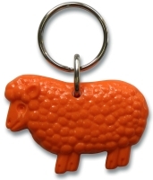 Schlüsselanhänger:  Schaf